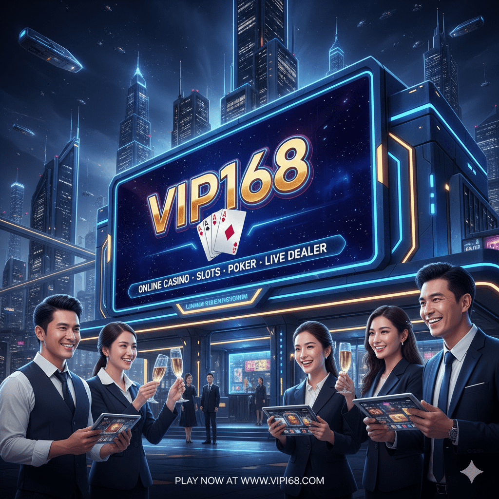 VIP168 คาสิโนออนไลน์ ไม่โกง จ่ายหนักจ่ายจริง